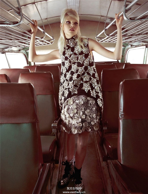 Ola Rudnicka《Vogue》2014年8月中國版