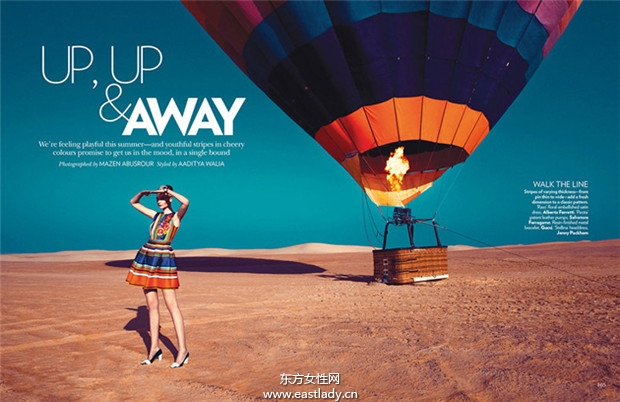 Sarah Pauley《Vogue》2014年4月印度版