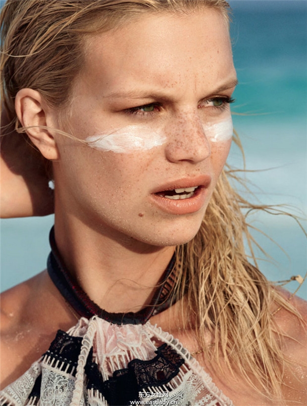 Nadine Leopold《Glamour》2014年6月法國(guó)版