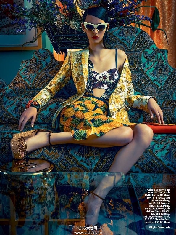 Waleska Gorczevski嬌艷服裝造型