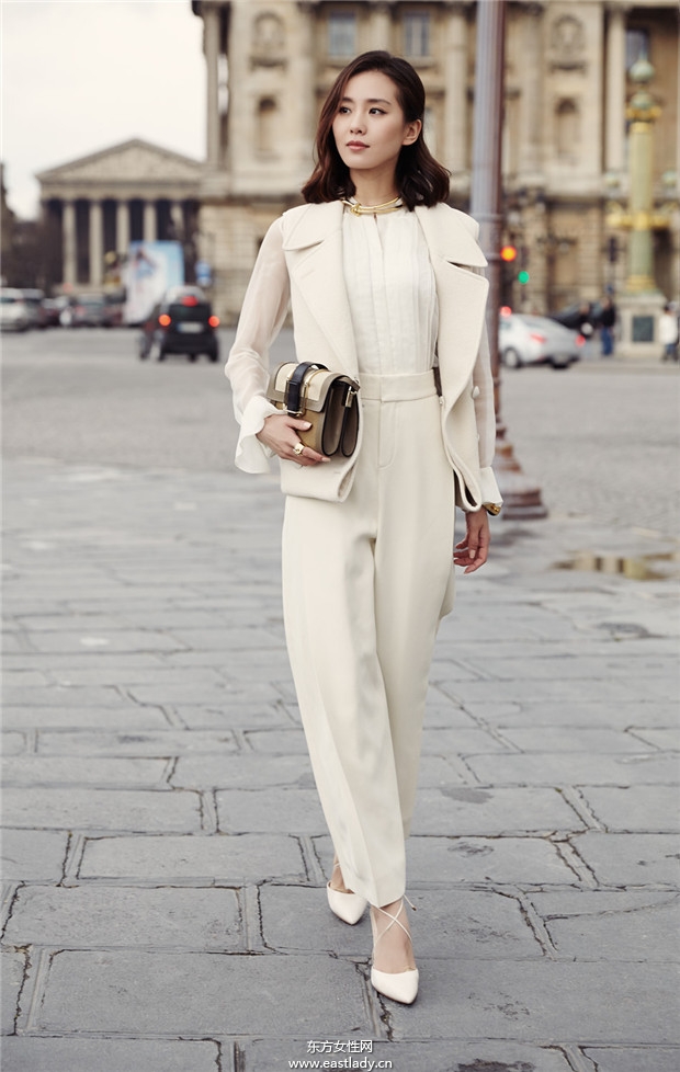 劉詩詩巴黎時裝周百變Queen各種風格都hold