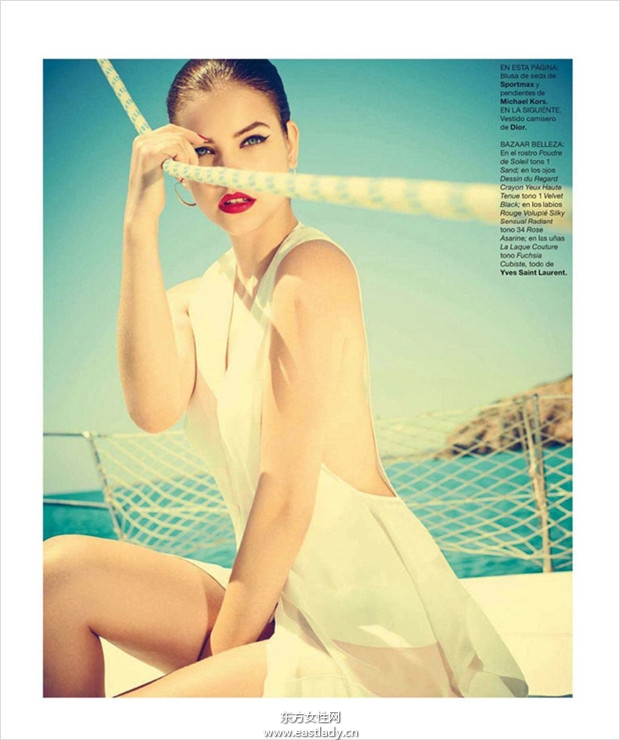Barbara Palvin《Harper’s Bazaar》2014年6月西班牙版