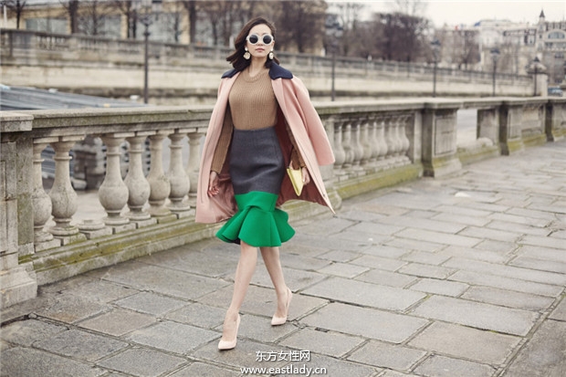 劉詩詩巴黎時裝周百變Queen各種風格都hold