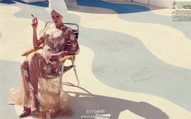 Anne Vyalitsyna《Marie Claire》2014年4月意大利版