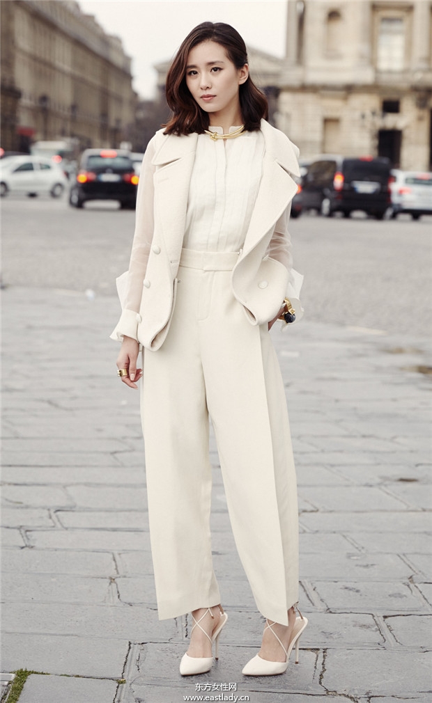 劉詩詩巴黎時裝周百變Queen各種風格都hold