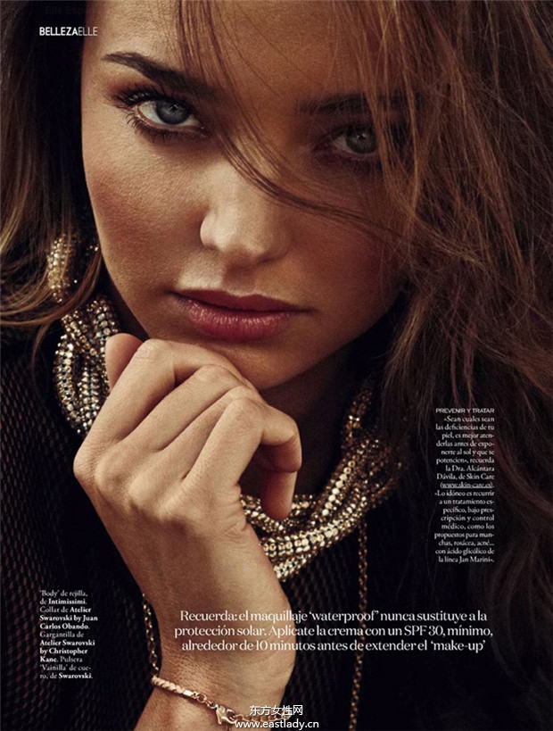 Miranda Kerr《Elle》2014年5月西班牙版