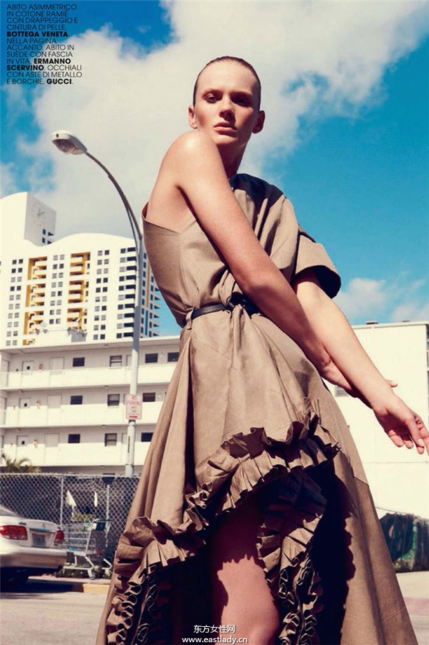 Anne Vyalitsyna《Marie Claire》2014年4月意大利版