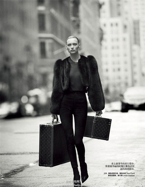 Mila Krasnoiarova《Harper’s Bazaar》2014年7月中國版