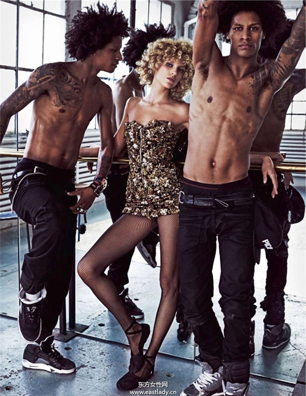 Anja Rubik《Vogue》2014年6月法國(guó)版