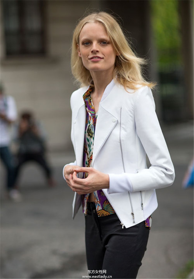 Hanne Gaby Odiele 2014春夏米蘭時(shí)裝周服裝秀