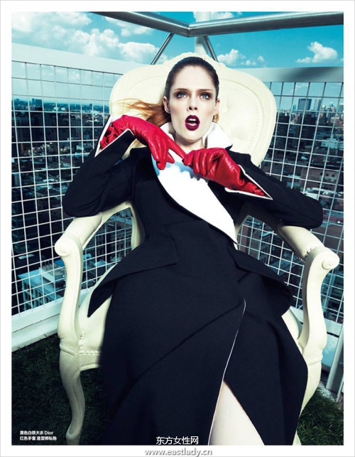 Coco Rocha 時尚芭莎 演繹2013秋冬時尚
