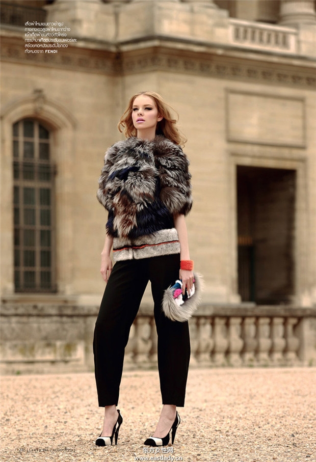 Gwen Loos 2013年8月份《L’Officiel》泰國(guó)版