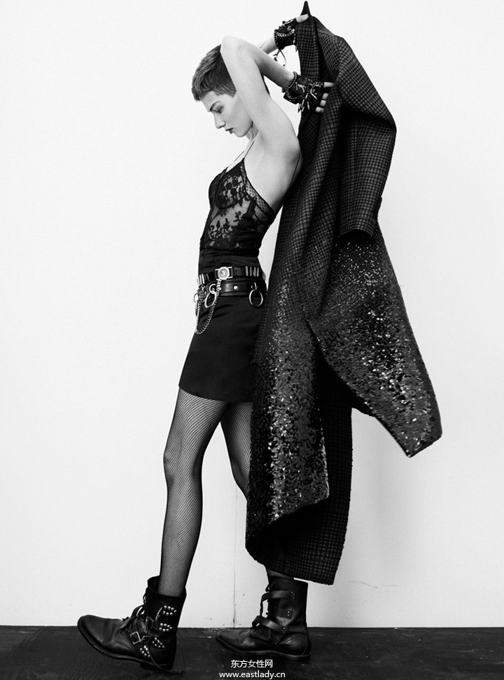 Harmony Boucher《Elle》2013年12月英國版