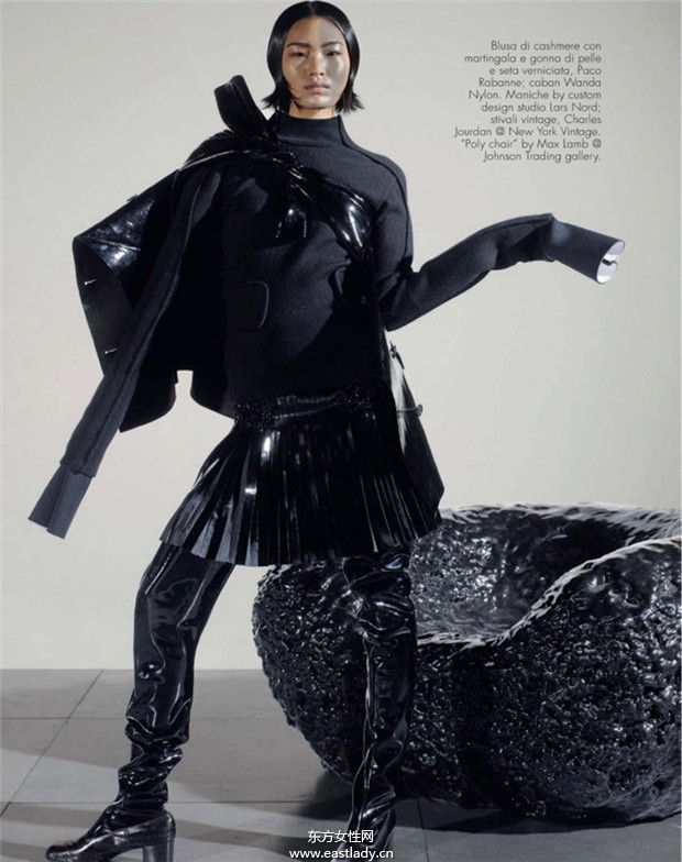 Amanda Murphy 2013年8月份《Vogue》意大利版