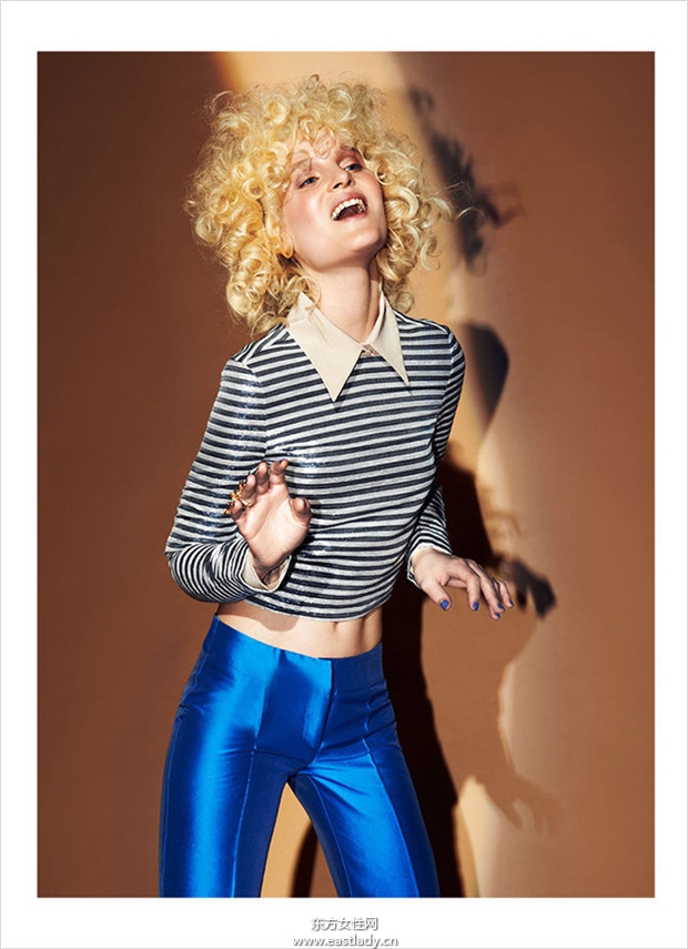 Charlotte 2013年9月份《Elle》波蘭版