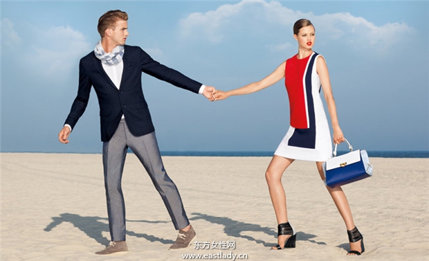 【Lindsey Wixson+RJ King】Americana Manhasset廣告大片