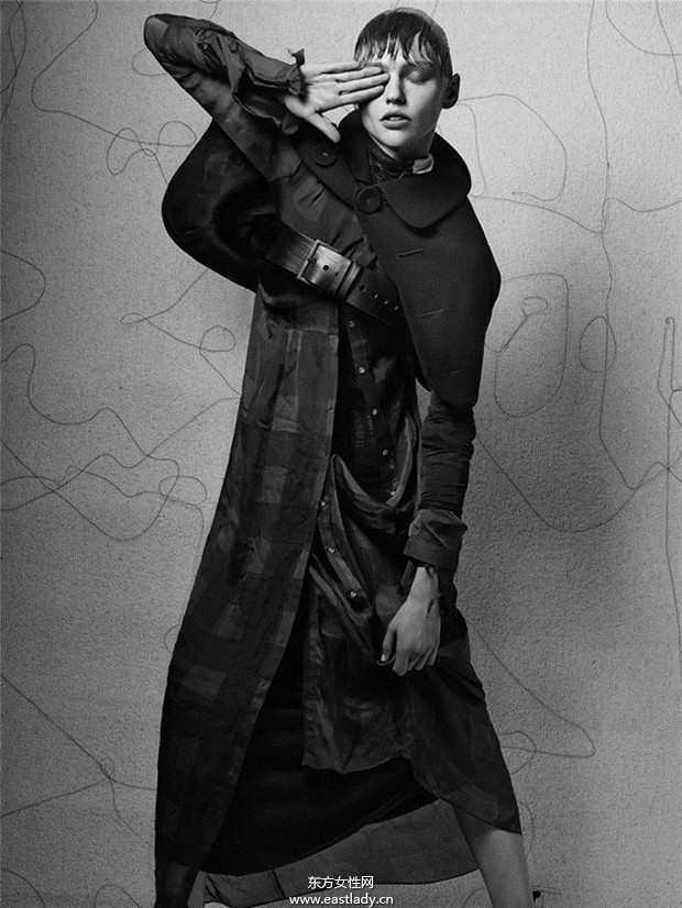 Sasha Pivovarova《Interview》雜志2013年10月號(hào)