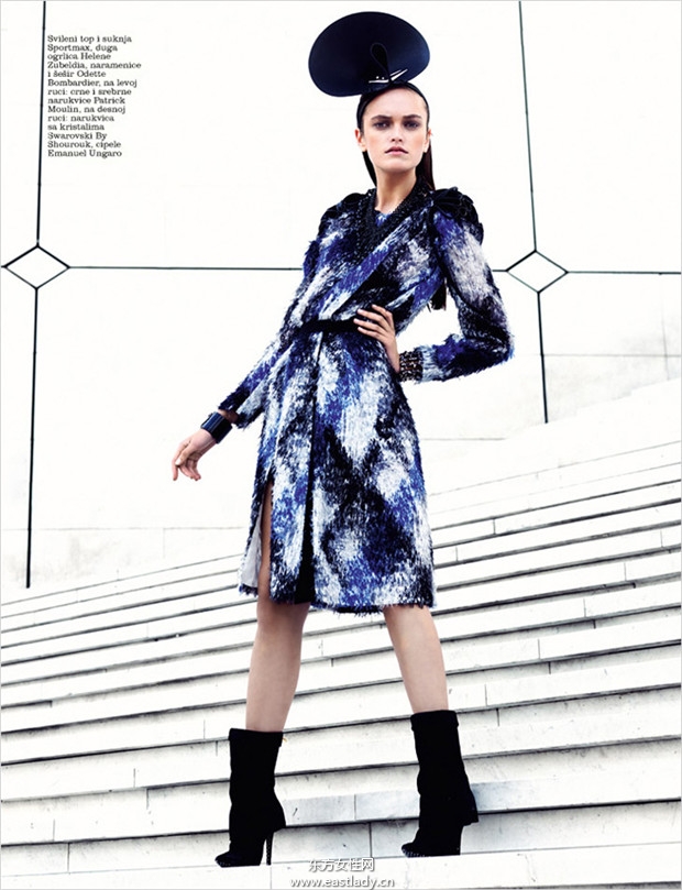 Jayne Baily《Elle》2013年11月塞爾維亞版