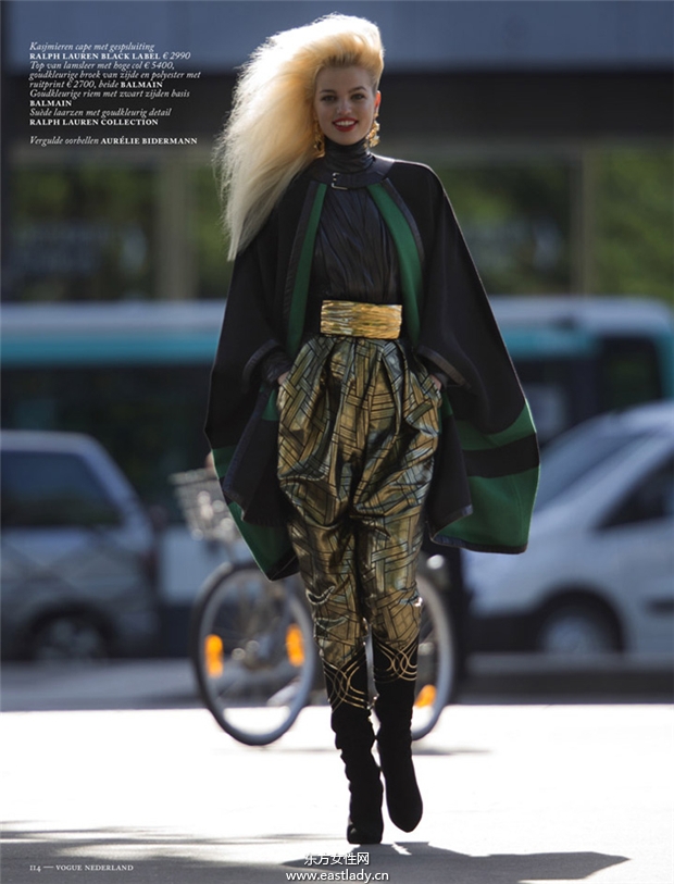Daphne Groeneveld《Vogue》2013年10月荷蘭版