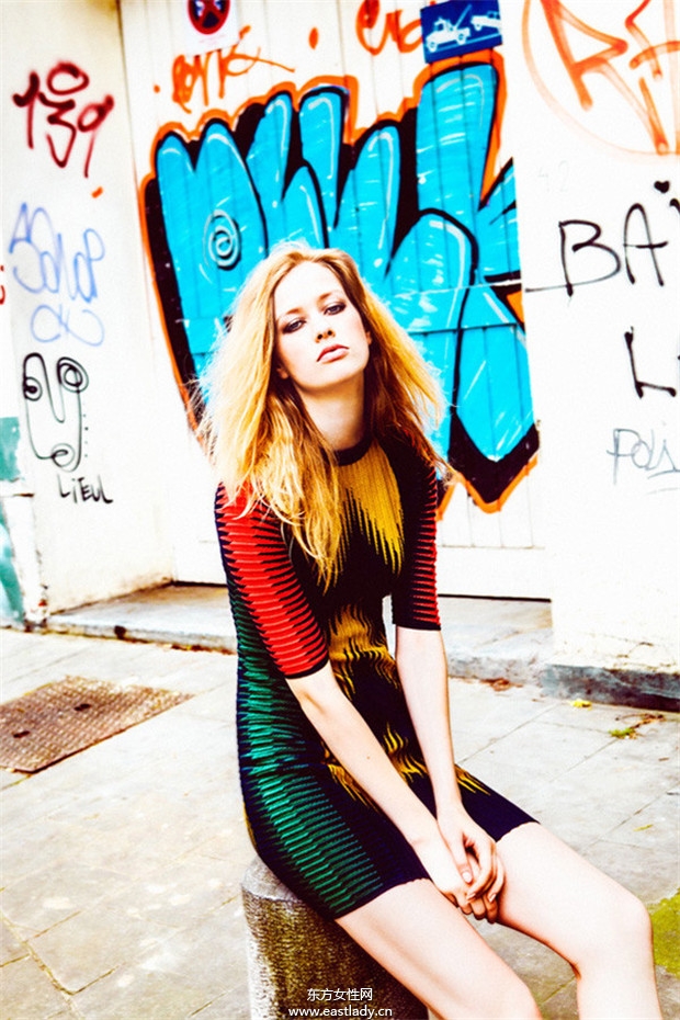 Yana Bovenistier《Elle》2013年9月比利時版