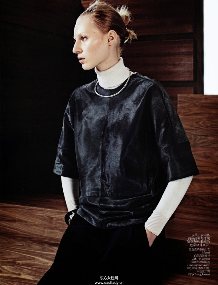 Julia Nobis《Vogue》2013年11月中國版