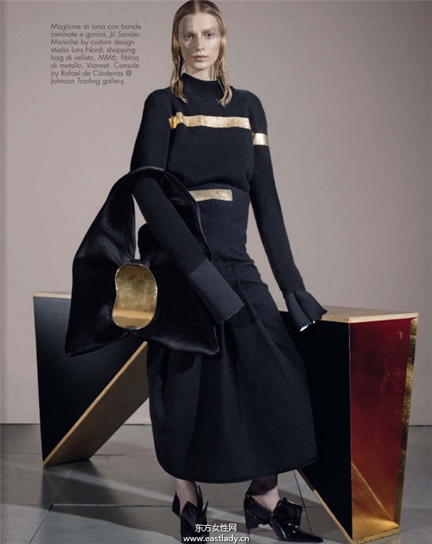 Amanda Murphy 2013年8月份《Vogue》意大利版