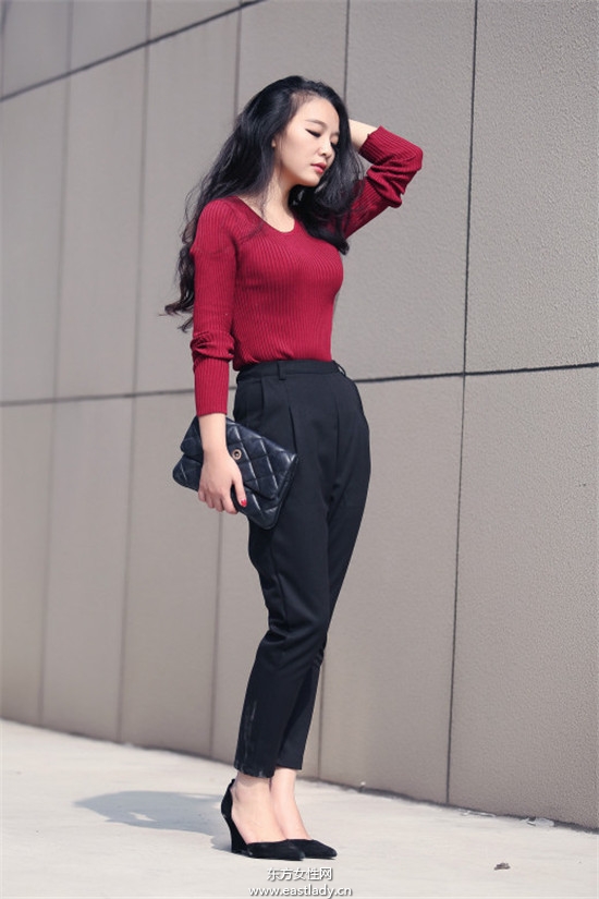 明星示范鉛筆褲穿出個性好身材