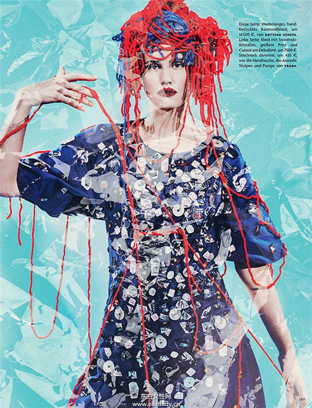 Drake Burnette《Vogue》2014年1月德國版