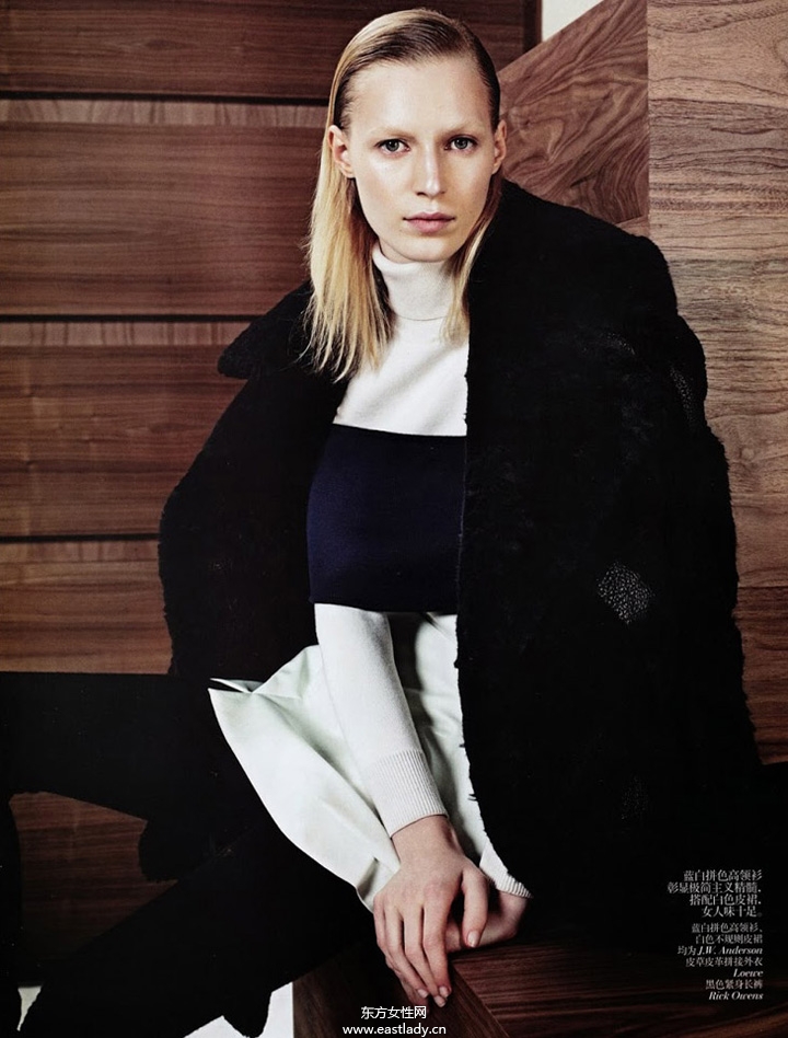 Julia Nobis《Vogue》2013年11月中國版
