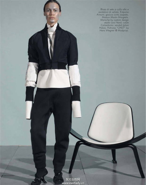 Amanda Murphy 2013年8月份《Vogue》意大利版