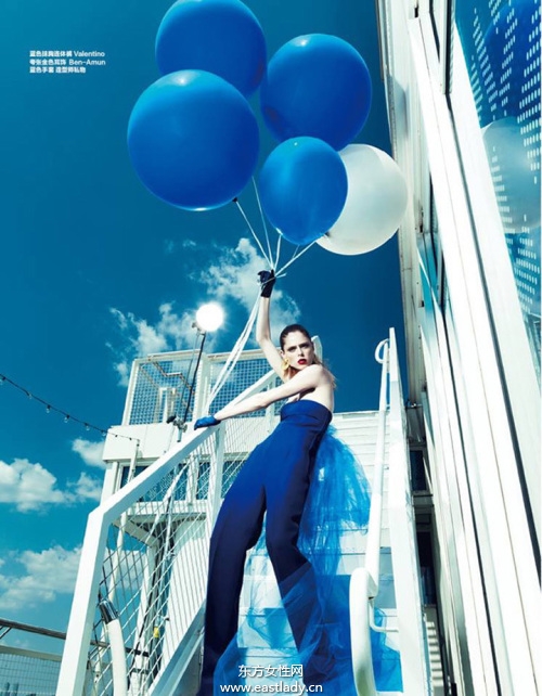 Coco Rocha 時尚芭莎 演繹2013秋冬時尚