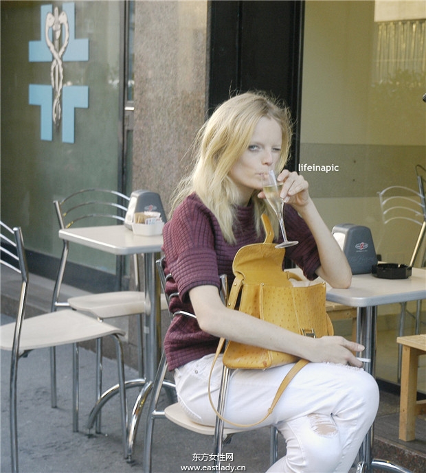 Hanne Gaby Odiele 2014春夏米蘭時(shí)裝周服裝秀