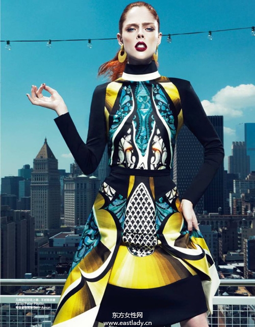 Coco Rocha 時尚芭莎 演繹2013秋冬時尚