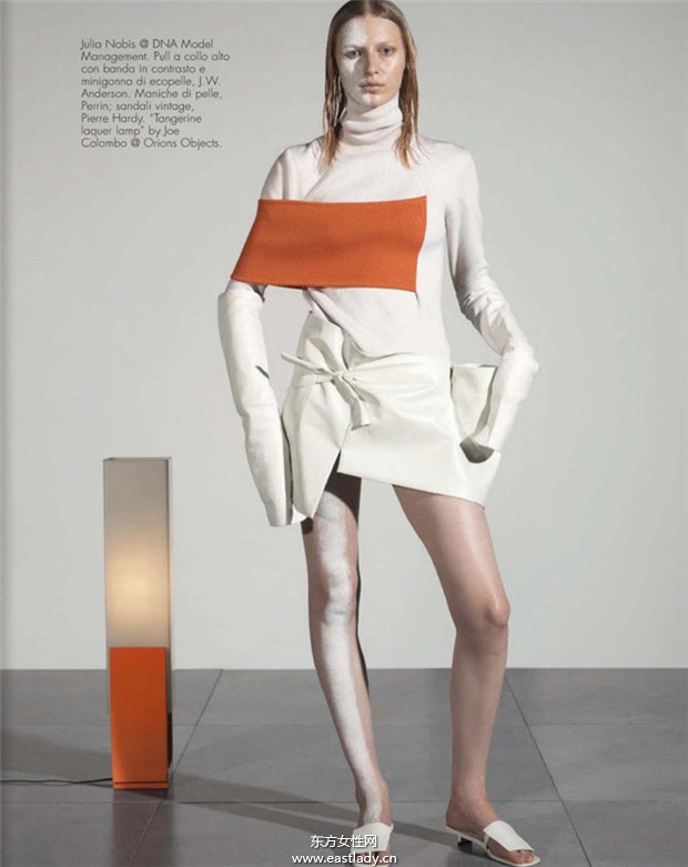 Amanda Murphy 2013年8月份《Vogue》意大利版