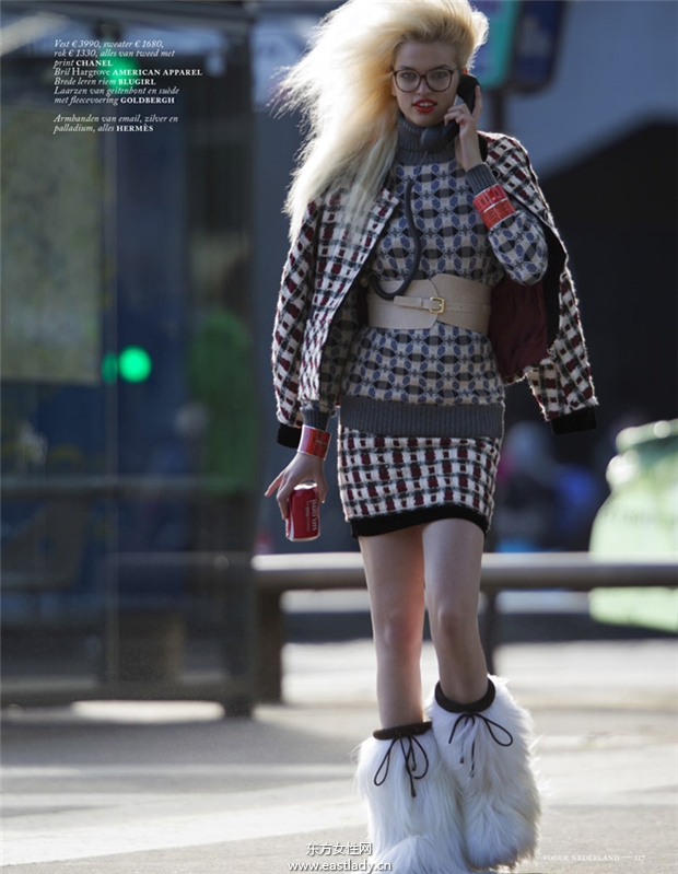 Daphne Groeneveld《Vogue》2013年10月荷蘭版