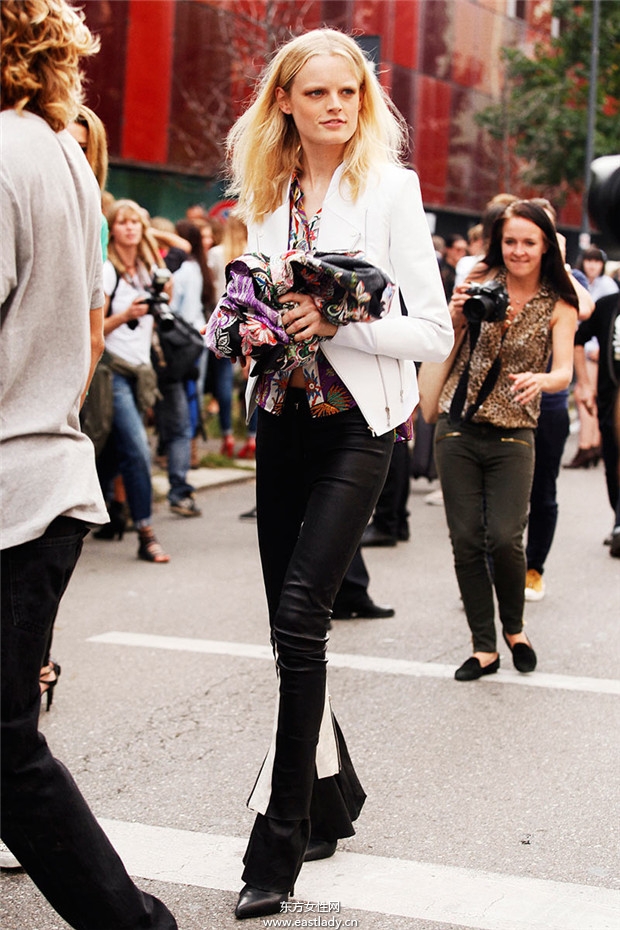 Hanne Gaby Odiele 2014春夏米蘭時(shí)裝周服裝秀