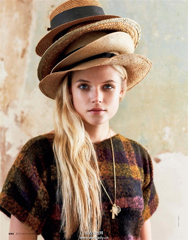 Gabriella Wilde《Elle》2013年11月號意大利版