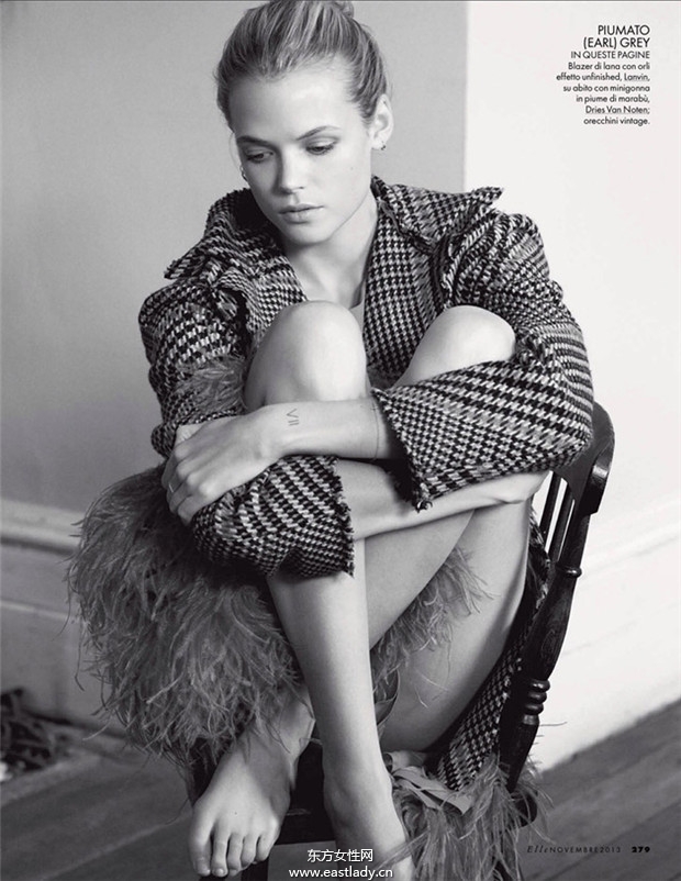 Gabriella Wilde《Elle》2013年11月號意大利版