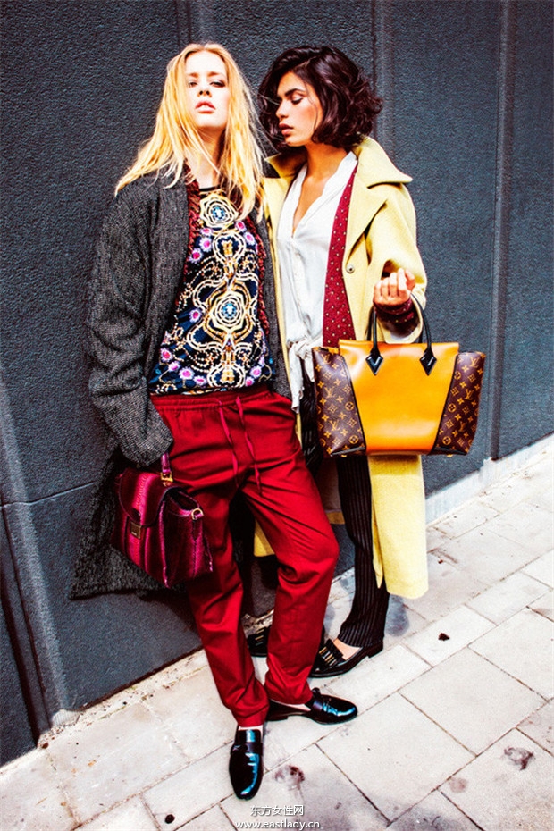 Yana Bovenistier《Elle》2013年9月比利時版