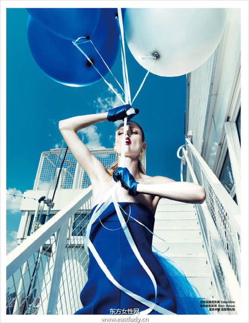 Coco Rocha 時尚芭莎 演繹2013秋冬時尚