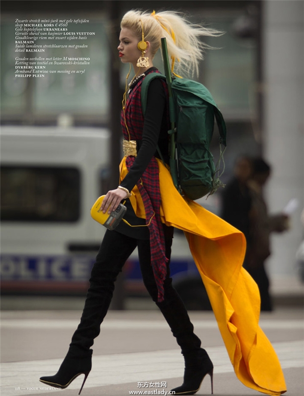 Daphne Groeneveld《Vogue》2013年10月荷蘭版