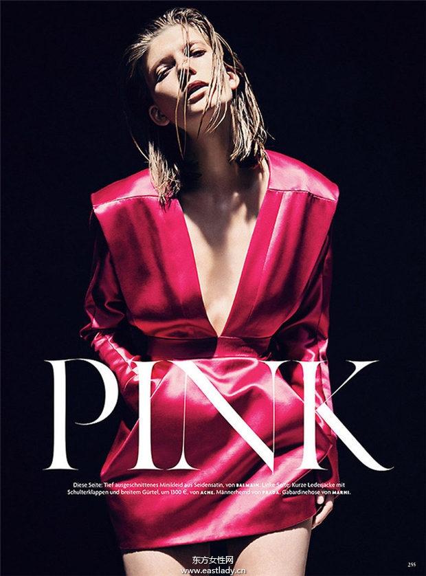 Valerija Kelava《Vogue》2013年10月德國版