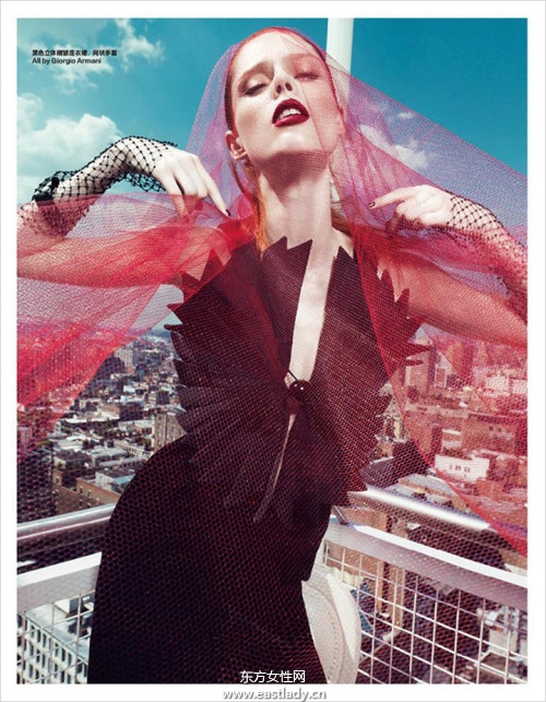 Coco Rocha 時尚芭莎 演繹2013秋冬時尚