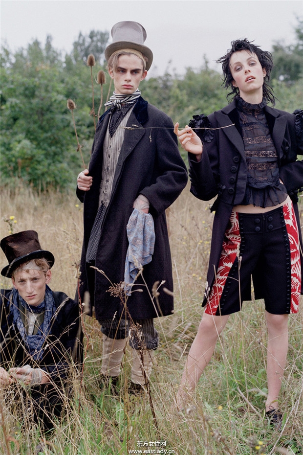 Edie Campbell《Vogue》2013年12月美國版