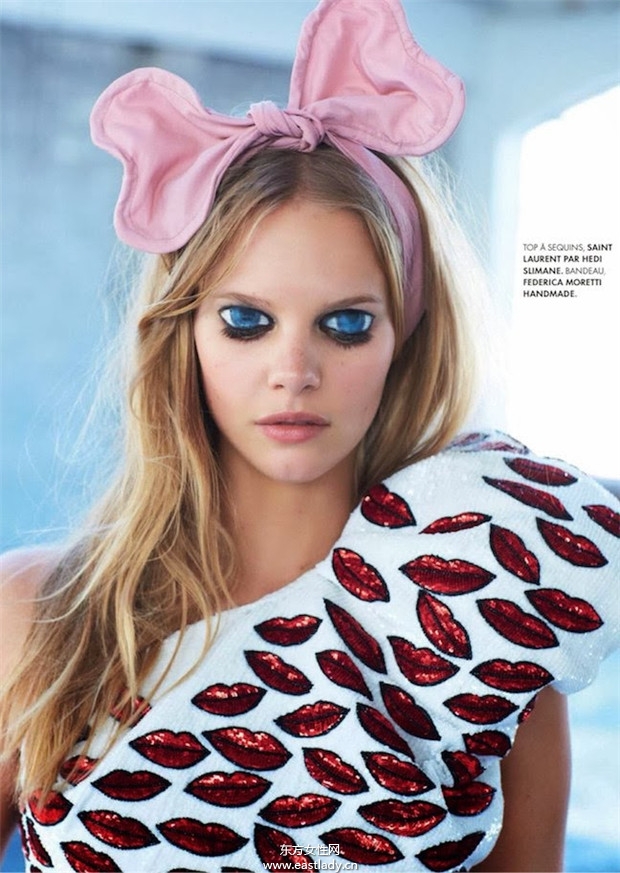 Marloes Horst《Elle 》2014年1月法國(guó)版
