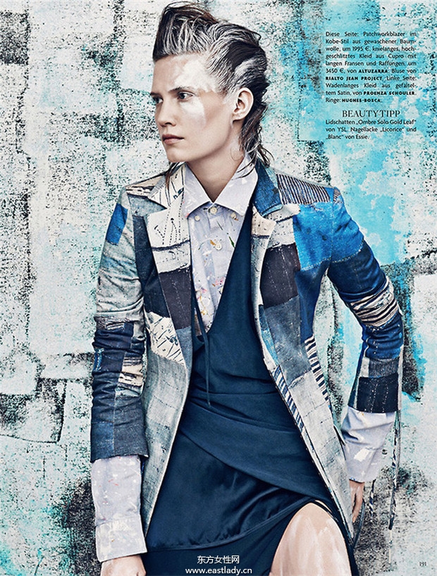 Drake Burnette《Vogue》2014年1月德國版