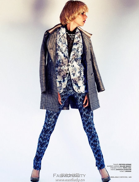 Tati Cotliar(塔蒂·考特利雅)2013年7月份時尚大片