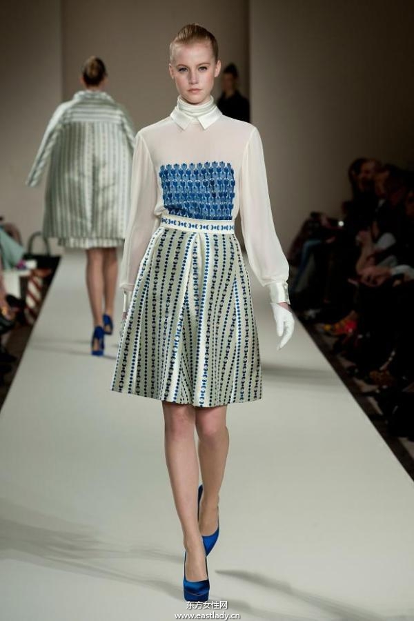 坦波麗倫敦 (Temperley London)  倫敦時(shí)裝周2013秋冬系列