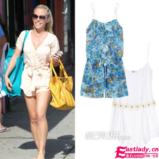 明星愛穿連身褲 擁有假日般輕松感覺