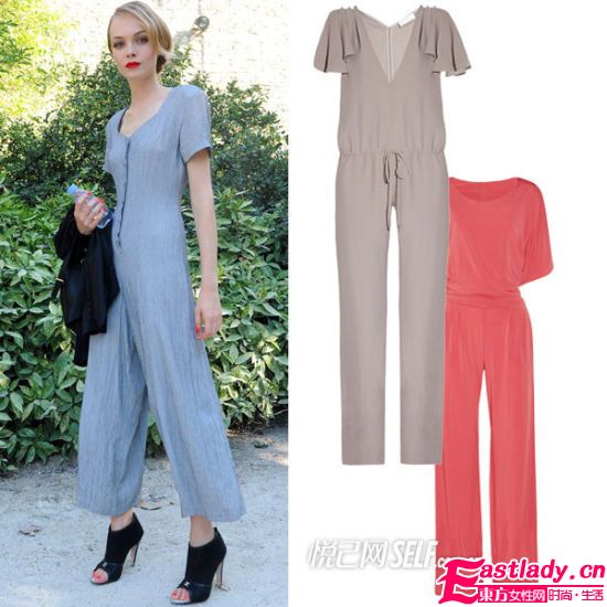 明星愛(ài)穿連身褲 擁有假日般輕松感覺(jué)